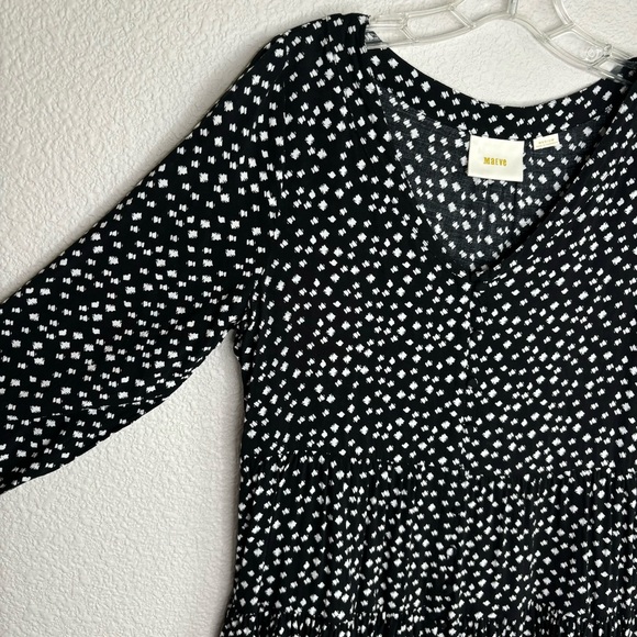 Anthropologie Maeve Lila Ruffle Tiered Flowy Button Down Tunic Shirt Medium - Picture 11 of 13